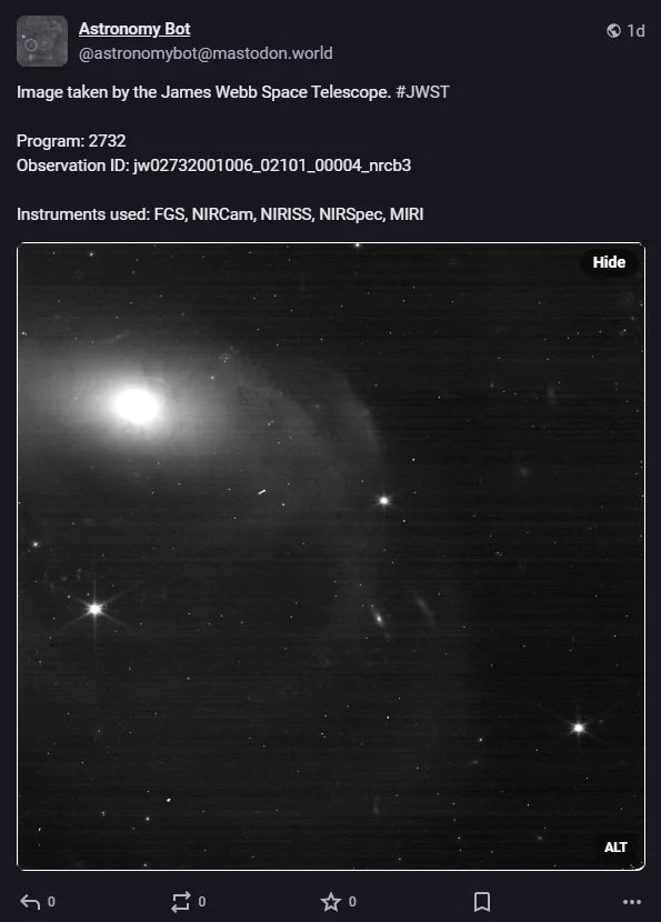 James Webb Space Telescope photos