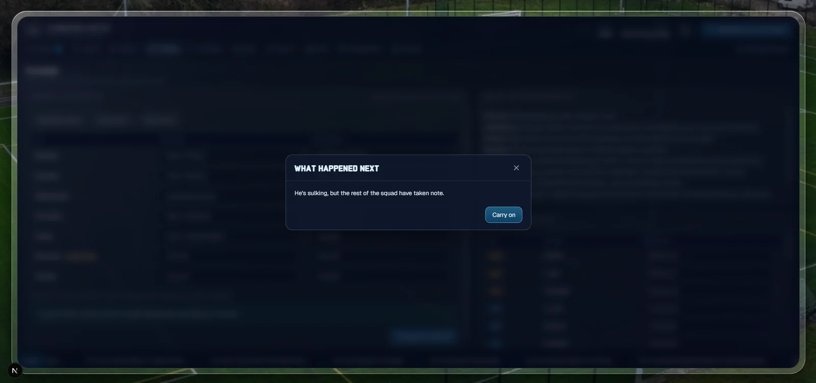 Random event outcome