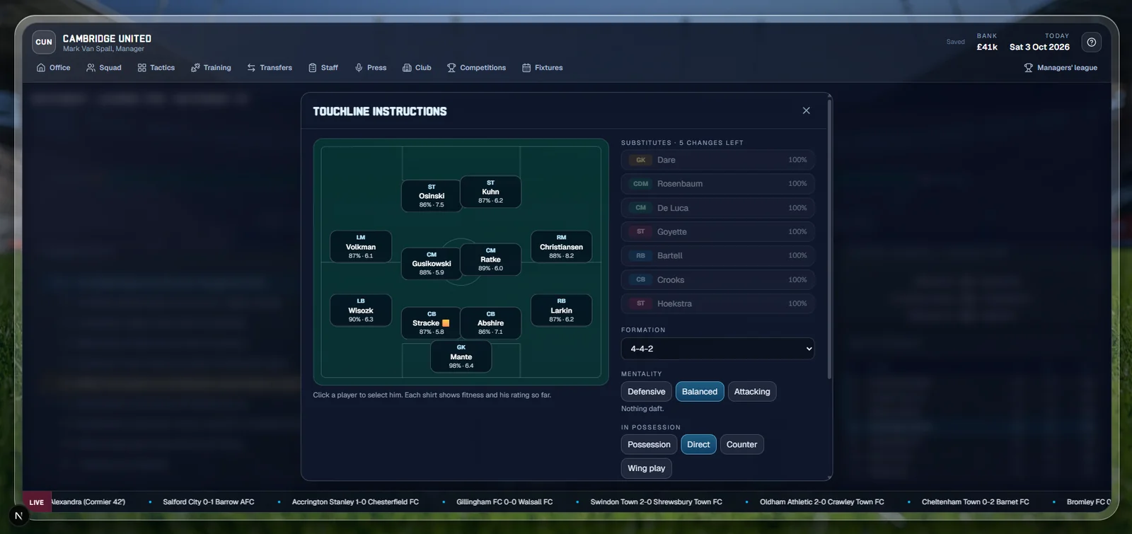 Tactics