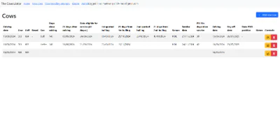 Screenshot of The Cowculator project